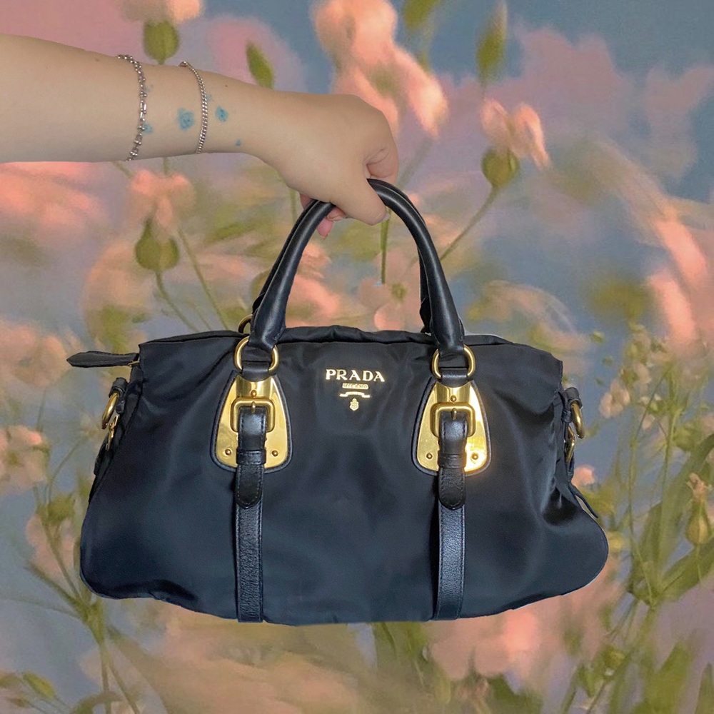 Authentic Prada Tessuto Nylon Handbag